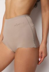 Ciemnoszara Bielizna Modelująca Figi Ozdobione Napisem Namsiliah. Szara bielizna wyszczuplająca Born2be, xl, bez wzorów. Za 29.99 zł.