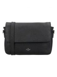 Charm Skórzana torebka w kolorze czarnym - 23 x 16 x 5 cm rozmiar: onesize. Czarne torebki klasyczne damskie Charm, bez wzorów, z materiału, bez dodatków. Za 260.99 zł.