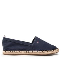 Espadryle Tommy Hilfiger. Niebieskie espadryle damskie Tommy Hilfiger, bez wzorów, bez obcasa. Za 269.99 zł.