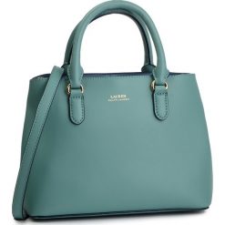 Torebka LAUREN RALPH LAUREN - Dryden 431719699011 Seafoam. Zielone torebki klasyczne damskie Lauren Ralph Lauren, bez wzorów, ze skóry, bez dodatków. W wyprzedaży za 669.00 zł.
