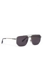 Trussardi Okulary przeciwsłoneczne TSM3014 Srebrny. Szare okulary przeciwsłoneczne męskie TRUSSARDI, z tworzywa sztucznego. Za 469.99 zł.