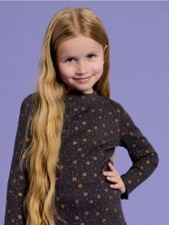 Koszulka z długimi rękawami - szary. Szare koszulki dziewczęce Sinsay, l, bez wzorów, z materiału, bez ramiączek. Za 15.99 zł.