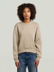G-Star Bluza w kolorze beżowym rozmiar: XL. Brązowe bluzy bez kaptura damskie G-Star, xl, z bawełny. Za 164.95 zł.