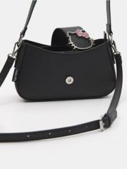 Torebka Hello Kitty - czarny. Czarne torebki klasyczne damskie Sinsay, bez wzorów, bez dodatków. Za 49.99 zł.