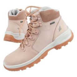 Buty trekkingowe 4F OBDH253 560 beżowy. Brązowe obuwie trekkingowe damskie . Za 476.81 zł.