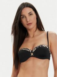 Selmark Góra od bikini BJ716 Czarny. Czarne bikini damskie SELMARK, bez wzorów. Za 209.99 zł.
