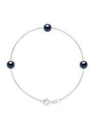 Pearline Srebrna bransoletka z perłą rozmiar: onesize. Niebieskie bransoletki damskie Pearline, srebrne. Za 165.99 zł.