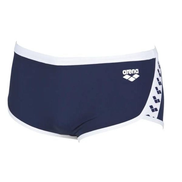 Kąpielówki męskie na basen Arena Tripe Low Waist. Niebieskie kąpielówki męskie Arena, l, bez wzorów, z materiału, na fitness i siłownię. Za 100.99 zł.