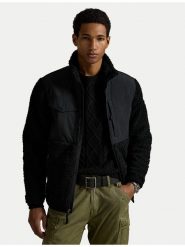 Polo Ralph Lauren Kurtka przejściowa 710981488001 Czarny Regular Fit. Czarne kurtki męskie Polo Ralph Lauren, m, bez wzorów, z syntetyku, bez kaptura. Za 859.99 zł.