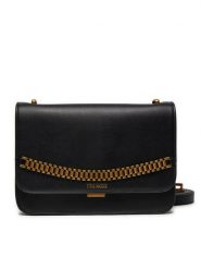 Steve Madden Torebka SM13001392 B-G Czarny. Czarne listonoszki damskie Steve Madden, bez wzorów, ze skóry, bez dodatków. Za 439.99 zł.