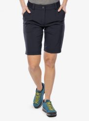 Spodenki turystyczne damskie Vaude Farley Stretch Shorts II. Czarne szorty damskie Vaude, bez wzorów, z elastanu, biznesowe. Za 335.49 zł.