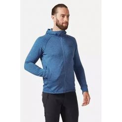 Bluza z kapturem męska Rab Nexus Hoody. Niebieskie bluzy z kapturem męskie RAB, m. Za 325.99 zł.
