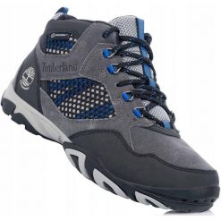 Męskie buty trapery trekingowe membrana TIMBERLAND CRESTRIDGE WATERPROO. Szare buty zimowe męskie Timberland, na zimę, bez zapięcia. Za 429.00 zł.
