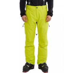 Spodnie narciarskie męskie Teak Pants. Żółte spodnie dresowe męskie Fundango, na zimę, bez wzorów, z dresówki. Za 599.90 zł.