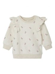 Name it Bluza w kolorze kremowym rozmiar: 68. Brązowe bluzy i bluzki niemowlęce Name it, bez wzorów, bez ramiączek, bez kaptura. Za 61.60 zł.