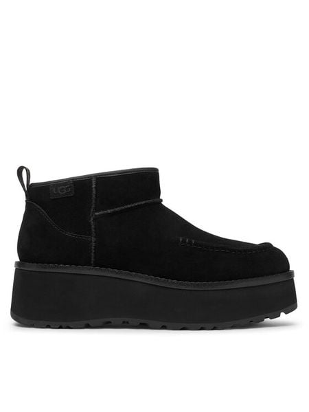 Ugg Śniegowce W Cityfunc Ultra Mini 1158193 Czarny. Czarne śniegowce damskie Ugg, ze skóry. Za 699.99 zł.