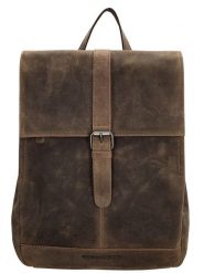 HIDE & STITCHES Skórzany plecak w kolorze brązowym - 25,5 x 32,5 x 12 cm rozmiar: onesize. Brązowe plecaki damskie HIDE & STITCHES, bez wzorów, z materiału. Za 288.95 zł.