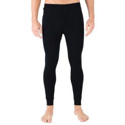 Legginsy termoaktywne męskie Woolona Atlas 100% Merino. Czarne bielizna termoaktywna męska WOOLONA, l, bez wzorów, z wełny. W wyprzedaży za 297.00 zł.