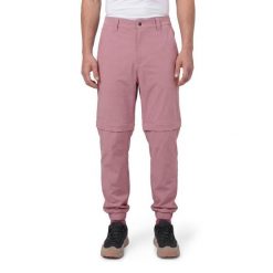 Męskie spodnie trekkingowe z odpinanymi nogawkami Siroko Cairn Pink. Czerwone szorty męskie SIROKO, bez wzorów, z materiału, sportowe. Za 254.00 zł.