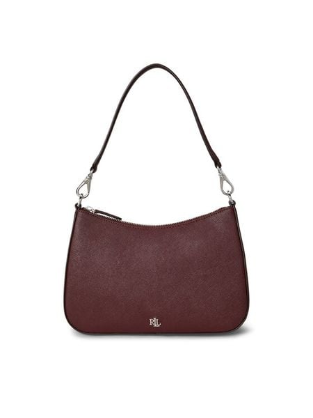 LAUREN RALPH LAUREN Torebka 431883768052 Bordowy. Czerwone torebki klasyczne damskie Lauren Ralph Lauren, bez wzorów, ze skóry, bez dodatków. Za 1,078.99 zł.