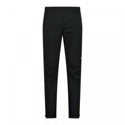 Spodnie softshell CMP Ansel Pant. Czarne spodnie materiałowe męskie CMP, bez wzorów, z materiału. Za 326.69 zł.