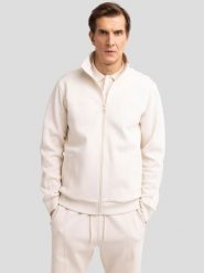 Bluza męska rozpinana ze stójką kremowa Wlador 103. Białe bluzy bez kaptura męskie Big Star, l, z dzianiny. W wyprzedaży za 199.99 zł.