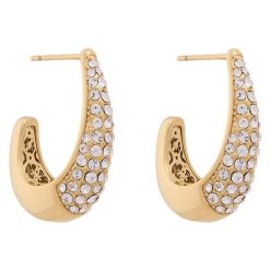 Kolczyki Guess. Żółte kolczyki damskie Guess, złote. Za 279.99 zł.