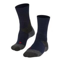 Skarpetki Falke TKX Expedition. Niebieskie skarpetki męskie Falke, bez wzorów, z elastanu. Za 185.00 zł.