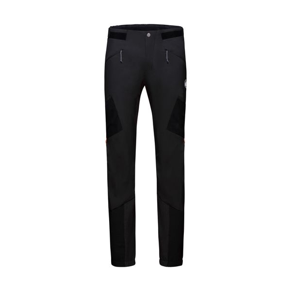 Spodnie softshell męskie Mammut Aenergy IN Hybrid. Czarne spodnie materiałowe męskie Mammut, z materiału. Za 981.00 zł.