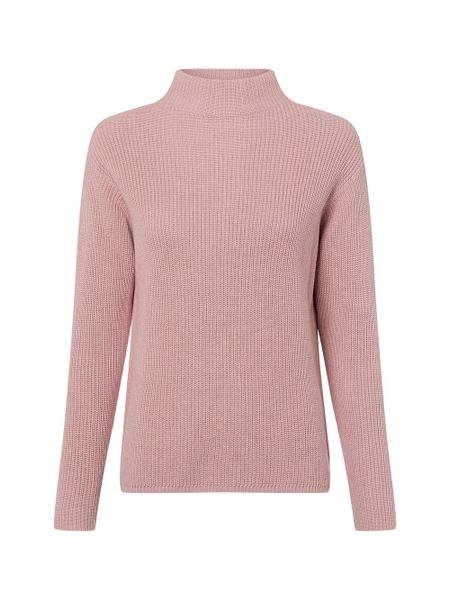 Marie Lund Sweter Kobiety Bawełna różowy, M. Czerwone swetry klasyczne damskie Marie Lund, m, z bawełny, bez kołnierzyka. Za 299.95 zł.