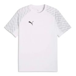 Koszulka Puma Liga26. Białe t-shirty sportowe męskie Puma, l, z materiału, bez ramiączek, na fitness i siłownię. Za 175.00 zł.