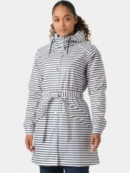 Płaszcz Przeciwdeszczowy Damski Helly Hansen W Kirkwall II. Białe kurtki przeciwdeszczowe damskie Helly Hansen, m, bez kaptura. Za 607.50 zł.