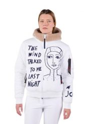 Kurtka narciarska Rossignol JCC damska W Yety Fleecy Bomber JKT biała. Białe kurtki narciarskie i snowboardowe damskie Rossignol, s, bez wzorów, z materiału, bez kaptura, narciarskie, primaloft. Za 2,929.00 zł.