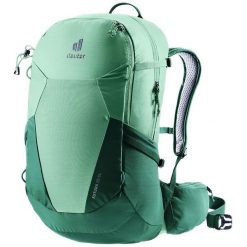 Plecak turystyczny damski Deuter Futura 25 S. Zielone plecaki damskie Deuter, bez wzorów, sportowe. Za 550.99 zł.