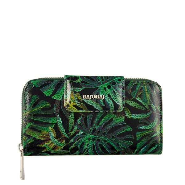 Portfel damski BajuBaj ze skóry naturalnej – funkcjonalność i styl w jednym PD2006s161RFID. Zielone portfele damskie bez wzorów, ze skóry. Za 180.50 zł.