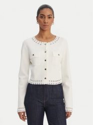 Fracomina Kardigan FR26ST8010K52401 Écru Regular Fit. Kardigany damskie Fracomina, l, bez wzorów, z syntetyku. Za 649.99 zł.