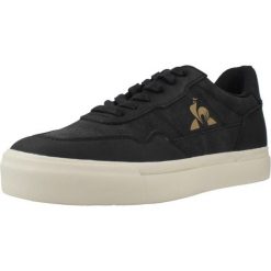 Buty LE COQ SPORTIF LCS OLLIE WAXY CANVAS Czarny. Czarne buty trekkingowe męskie Le Coq Sportif, ze skóry, bez zapięcia, trekkingowe. Za 214.99 zł.