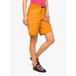 Spodenki wspinaczkowe damskie Haglofs ROC Lite Standart Shorts. Brązowe szorty damskie Haglöfs, bez wzorów, sportowe. W wyprzedaży za 236.20 zł.