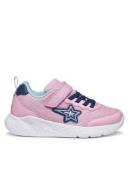 Geox Sneakersy J Sprintye J55FWA 0AS54 CE84B M Różowy. Czerwone buty sportowe dziewczęce Geox, bez wzorów, z materiału, bez zapięcia. Za 129.99 zł.