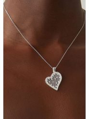 Lodie Silver Srebrny naszyjnik z cyrkoniami - dł. 42 cm rozmiar: onesize. Szare naszyjniki damskie Lodie Silver, srebrne. Za 78.99 zł.