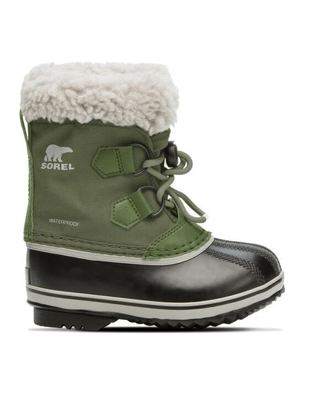 Sorel Śniegowce Yoot Pac™ Nylon Wp 2114112371 Zielony. Zielone buty zimowe chłopięce Sorel, z materiału. Za 279.99 zł.