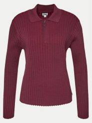 Wrangler Sweter 112356484 Fioletowy Regular Fit. Fioletowe swetry klasyczne damskie Wrangler, l, z syntetyku, bez kołnierzyka. Za 209.99 zł.