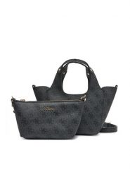 Guess Torebka HWSG73 34750 Szary. Szare torebki klasyczne damskie Guess, z aplikacjami, ze skóry, bez dodatków. Za 379.99 zł.