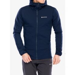 Kurtka ocieplana męska Montane Fireball Lite Hoodie. Niebieskie kurtki męskie Montane, m, bez wzorów, sportowe, bez kaptura. Za 786.99 zł.