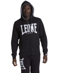 Męska zapinana na zamek bluza z kapturem Leone 1947 Apparel. Niebieskie bluzy sportowe męskie LEONE 1947 APPAREL, l, z bawełny. Za 147.31 zł.