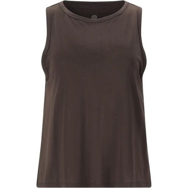 Damski tank top Athlecia Haze. Brązowe topy damskie Athlecia, bez wzorów, bez kołnierzyka. Za 138.50 zł.