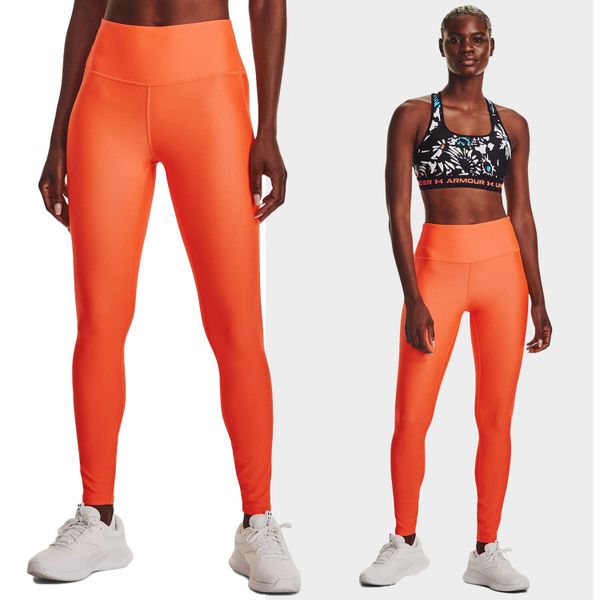 Legginsy treningowe damskie UNDER ARMOUR szybkoschnące termoaktywne. Brązowe bielizna termoaktywna damska Under Armour, l, bez wzorów. Za 109.99 zł.