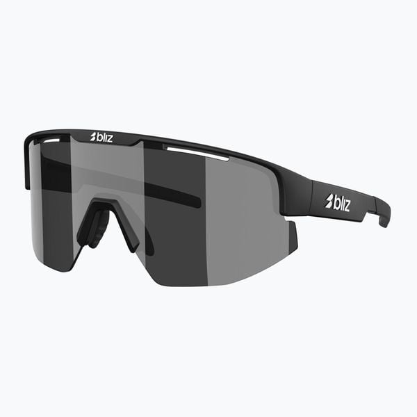Okulary przeciwsłoneczne Bliz Matrix. Czarne okulary przeciwsłoneczne damskie Bliz, ze lnu. Za 329.99 zł.