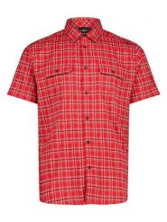 Cmp Koszula funkcyjna w kolorze czerwonym rozmiar: 54. Czerwone koszule męskie CMP, bez wzorów, bez kołnierzyka, bez ramiączek. Za 96.60 zł.