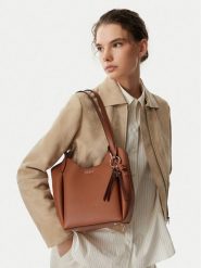 Guess Torebka HWBG97 35030 Brązowy jasny. Brązowe torebki klasyczne damskie Guess, z aplikacjami, ze skóry, bez dodatków. Za 584.99 zł.